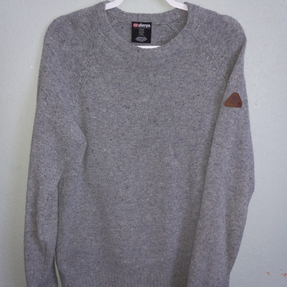 Grey Sherpa sweater